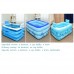 Bathtubs Freestanding Blue Adult Folding Free Inflatable Bucket Home Fill Children's Plastic (Size : Foot Pump) - B07H7JD49G